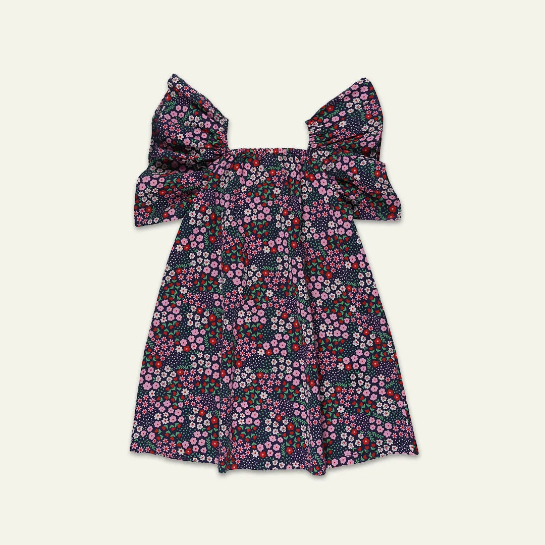 Multicoloured Floral Print Dress