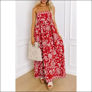 Needful Things: Red Floral Dress - Prepare for Compliments  💃