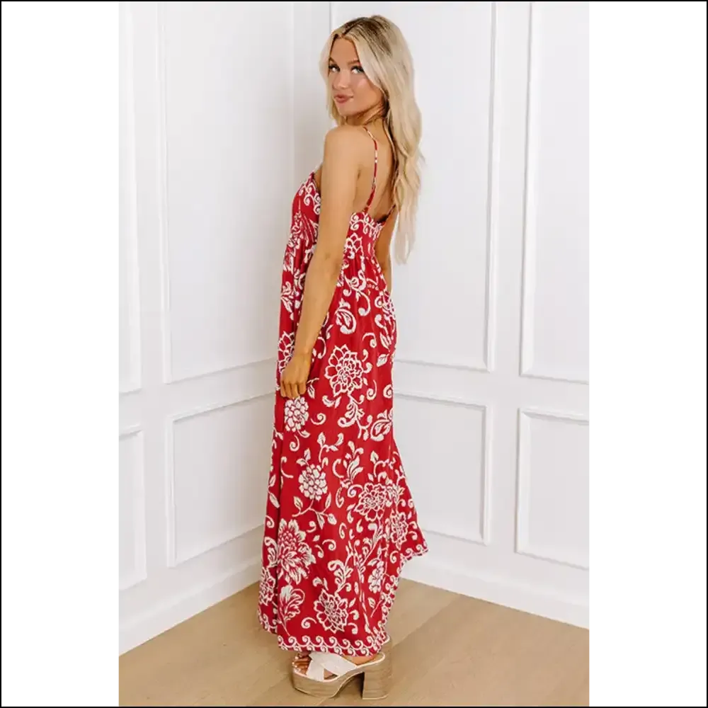 Needful Things: Red Floral Dress - Prepare for Compliments  💃