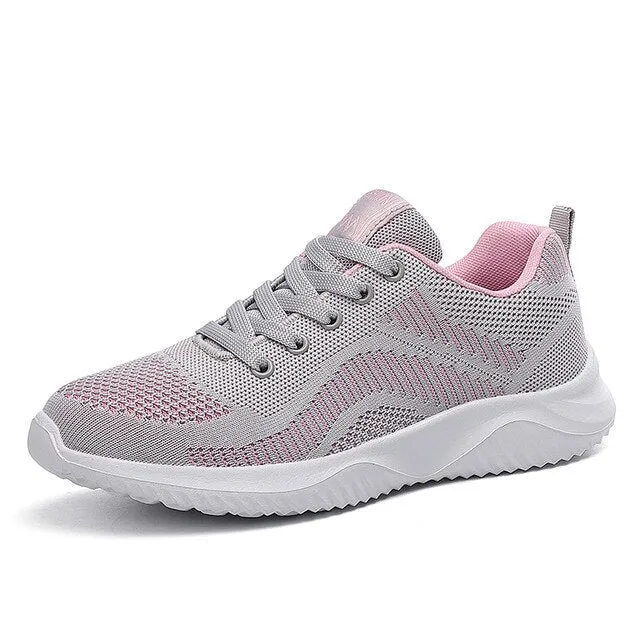 New Fashion Women Sneakers Women Casual Shoes Female Flats Platform Spring Autumn Lace Up Vulcanized Shoes Tenis Feminino Cheap