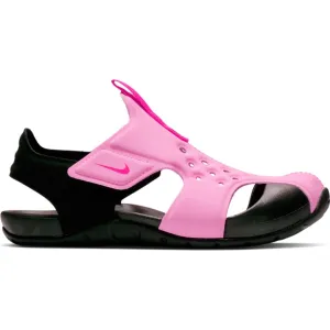 Nike Psychic Pink/Black Sunray Protect 2 Children's Sandal