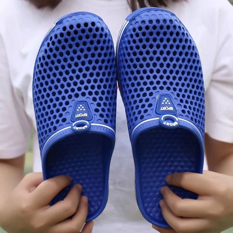 NoEnName_Null Unisex Beach Sandals – Non-Slip Slip-Ons