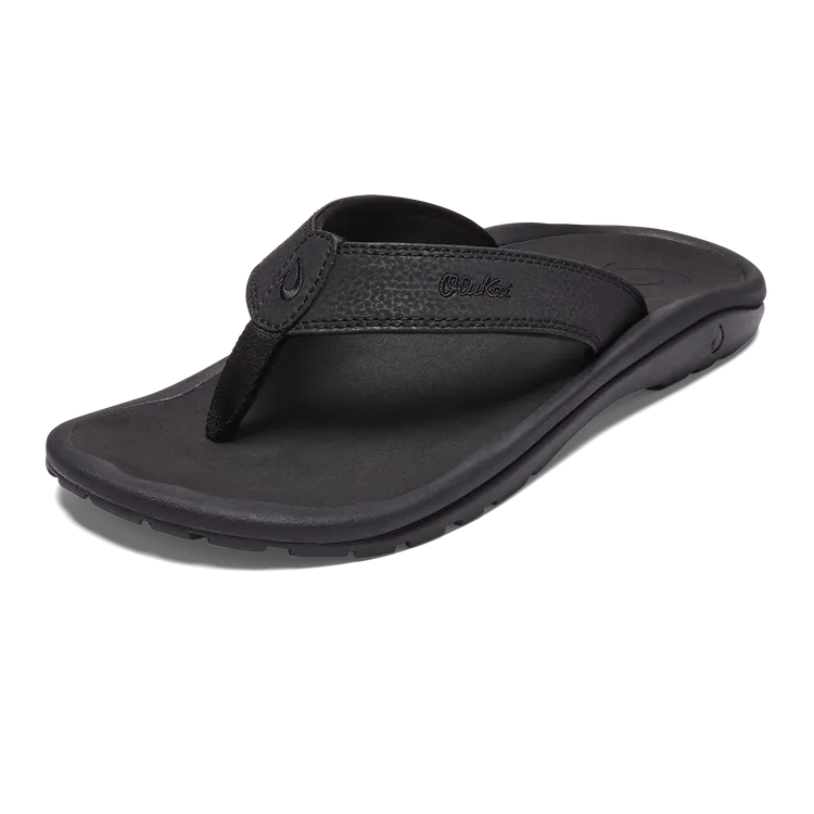 OluKai Mens ‘Ohana Sandals - Black