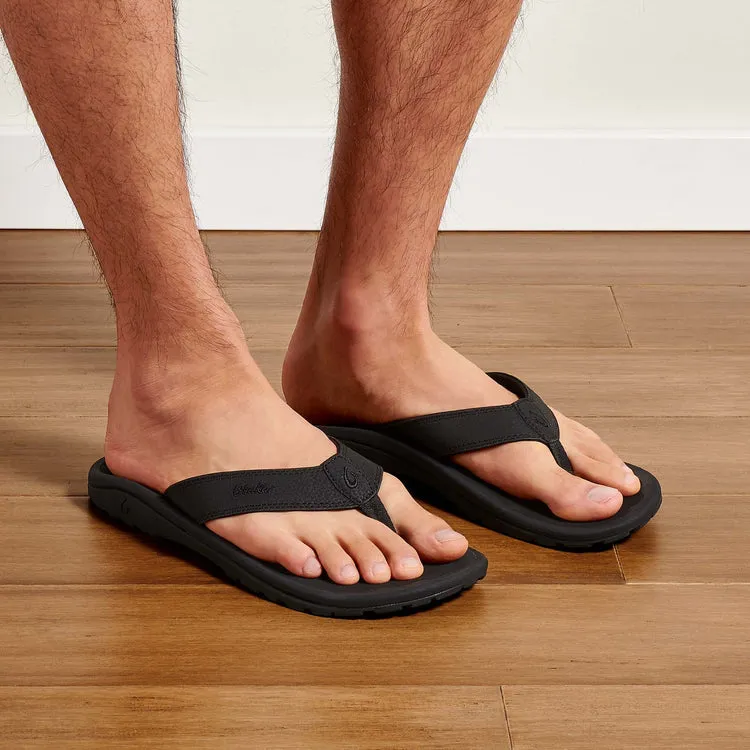 OluKai Mens ‘Ohana Sandals - Black
