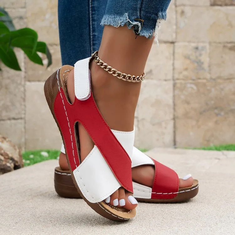OrthoWave™ | Comfortable Orthopaedic Sandals | Adjustable Straps, Arch Support & Cushioned Footbed