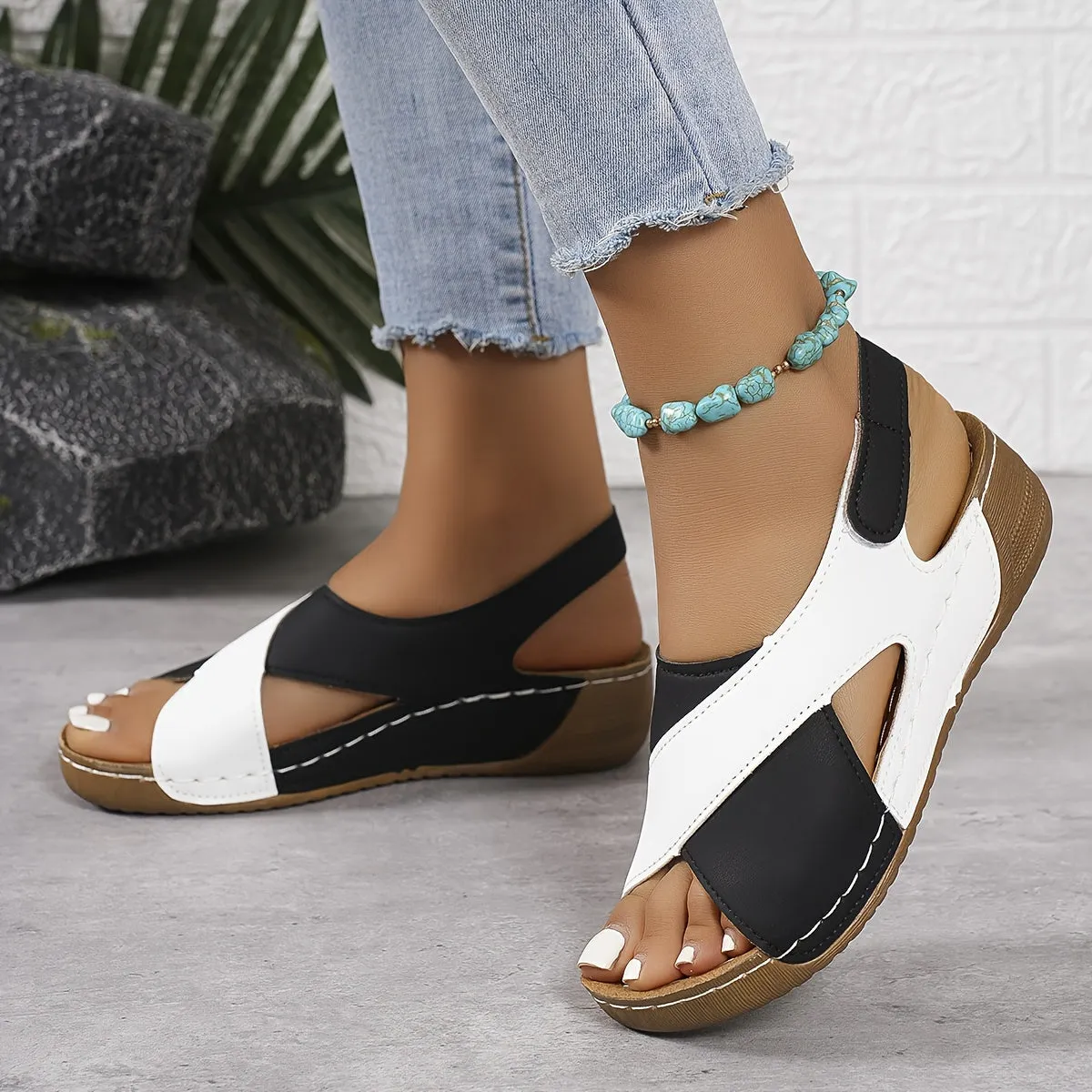 OrthoWave™ | Comfortable Orthopaedic Sandals | Adjustable Straps, Arch Support & Cushioned Footbed