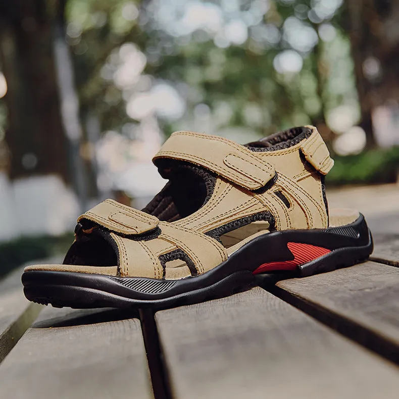 Outdoor Sandals Beach Leather Roman Sandals