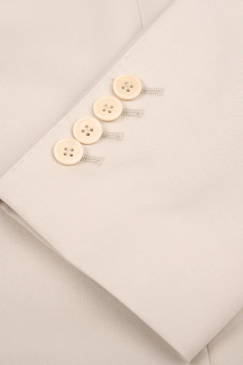 Palermo Sandstone Italian Wool Suit