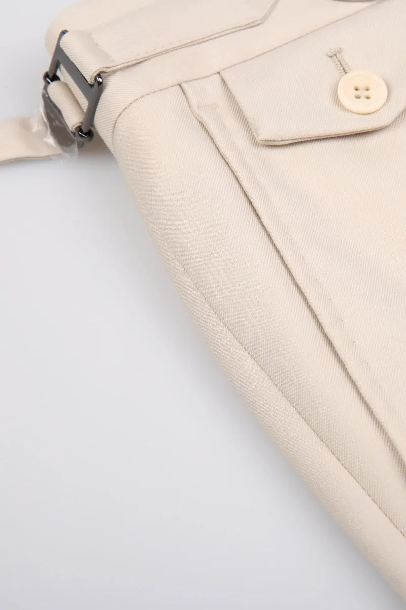 Palermo Sandstone Italian Wool Suit