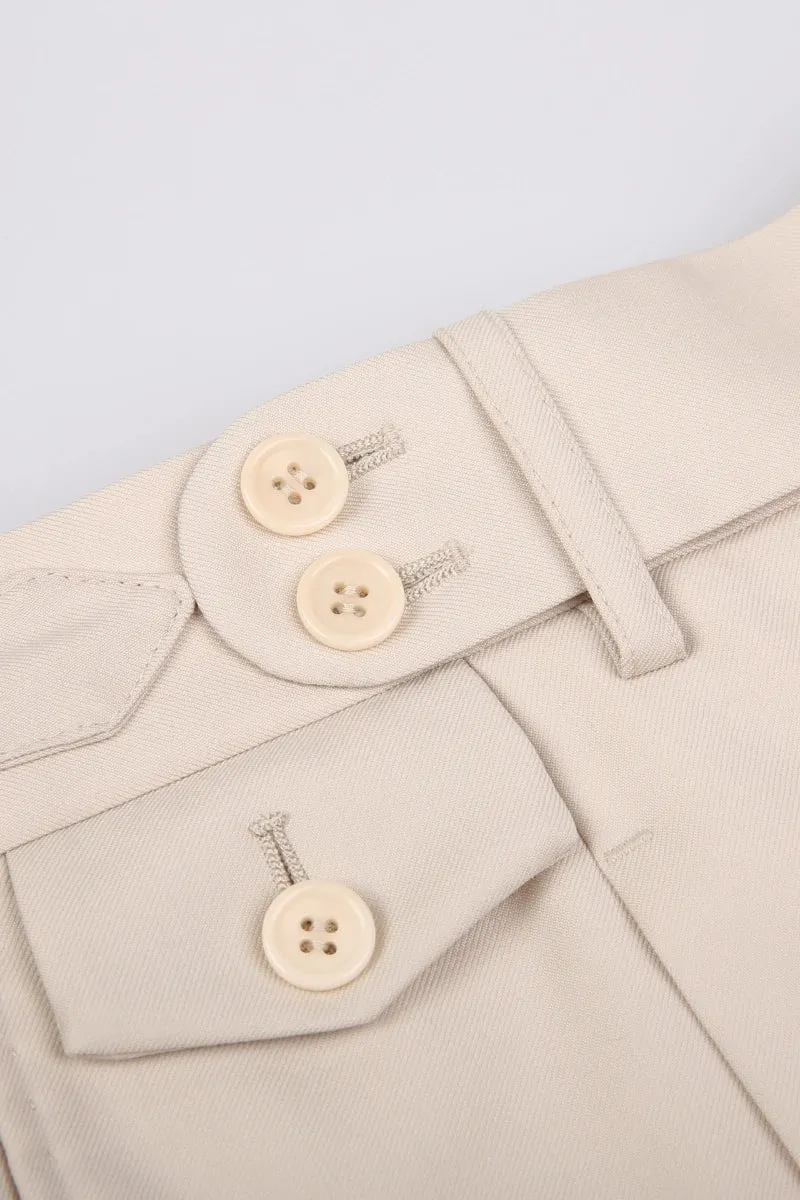 Palermo Sandstone Italian Wool Suit