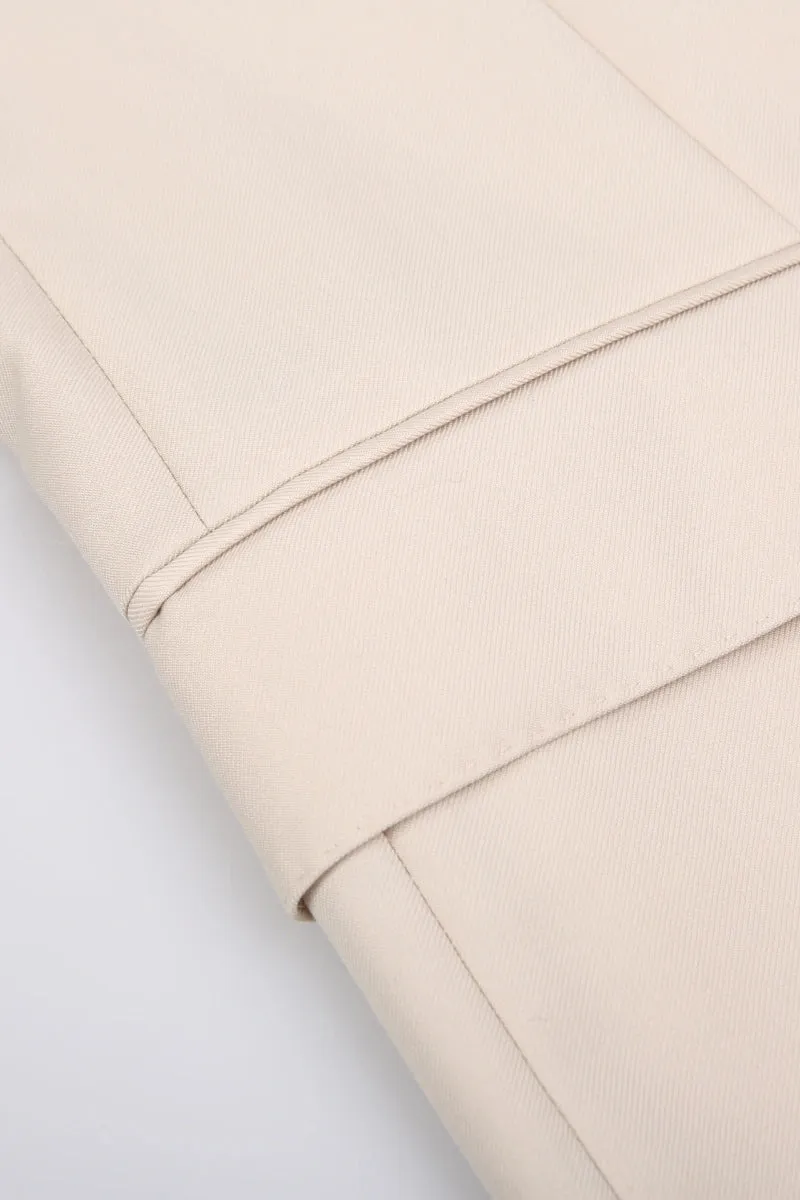 Palermo Sandstone Italian Wool Suit