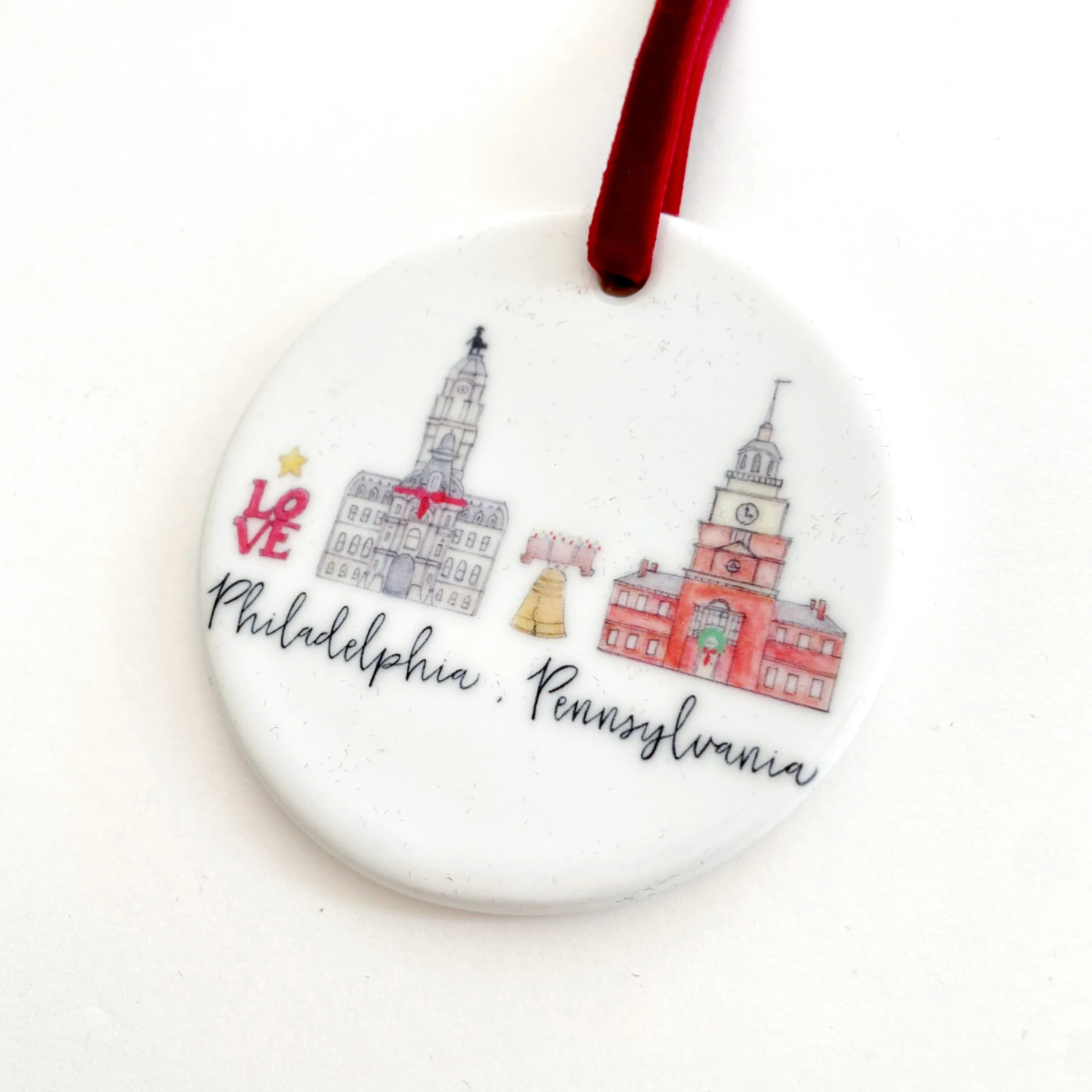 Philadelphia, Pennsylvania Ornament
