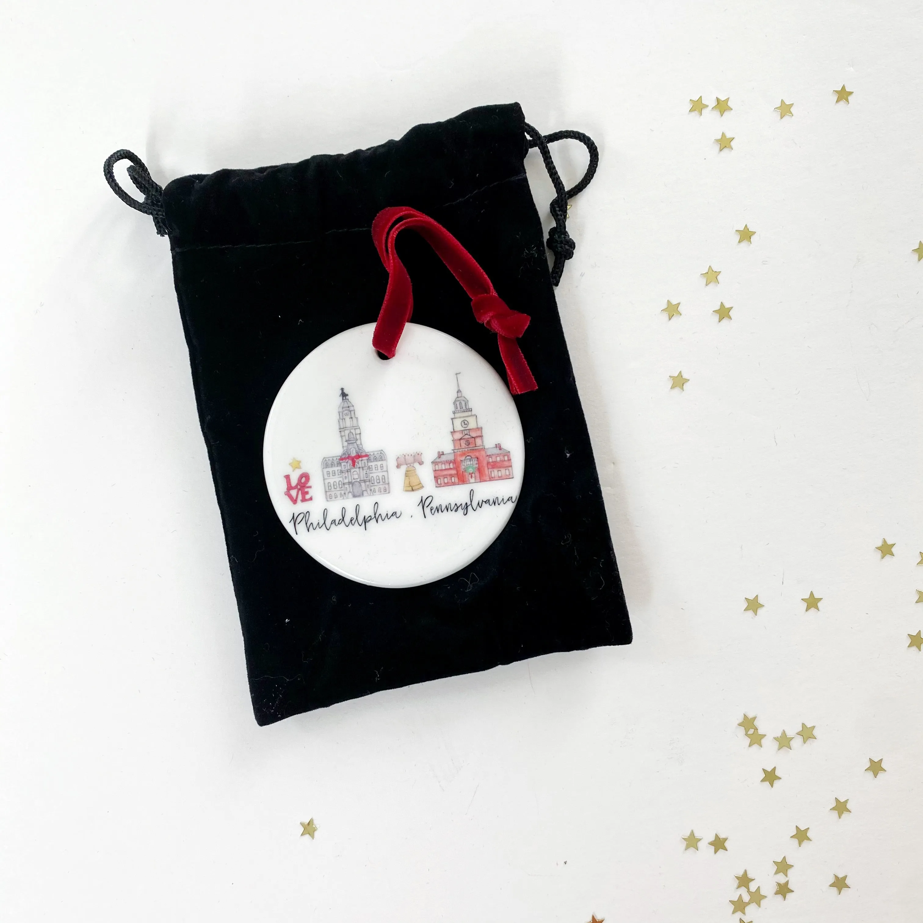 Philadelphia, Pennsylvania Ornament