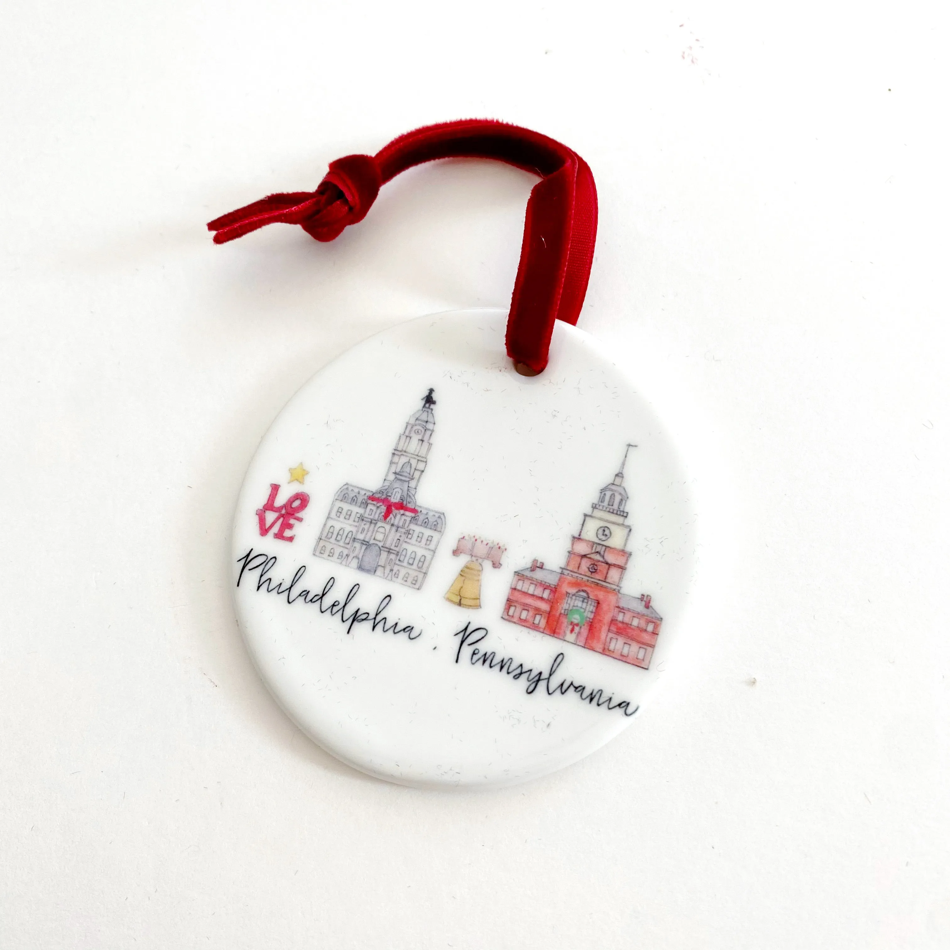 Philadelphia, Pennsylvania Ornament