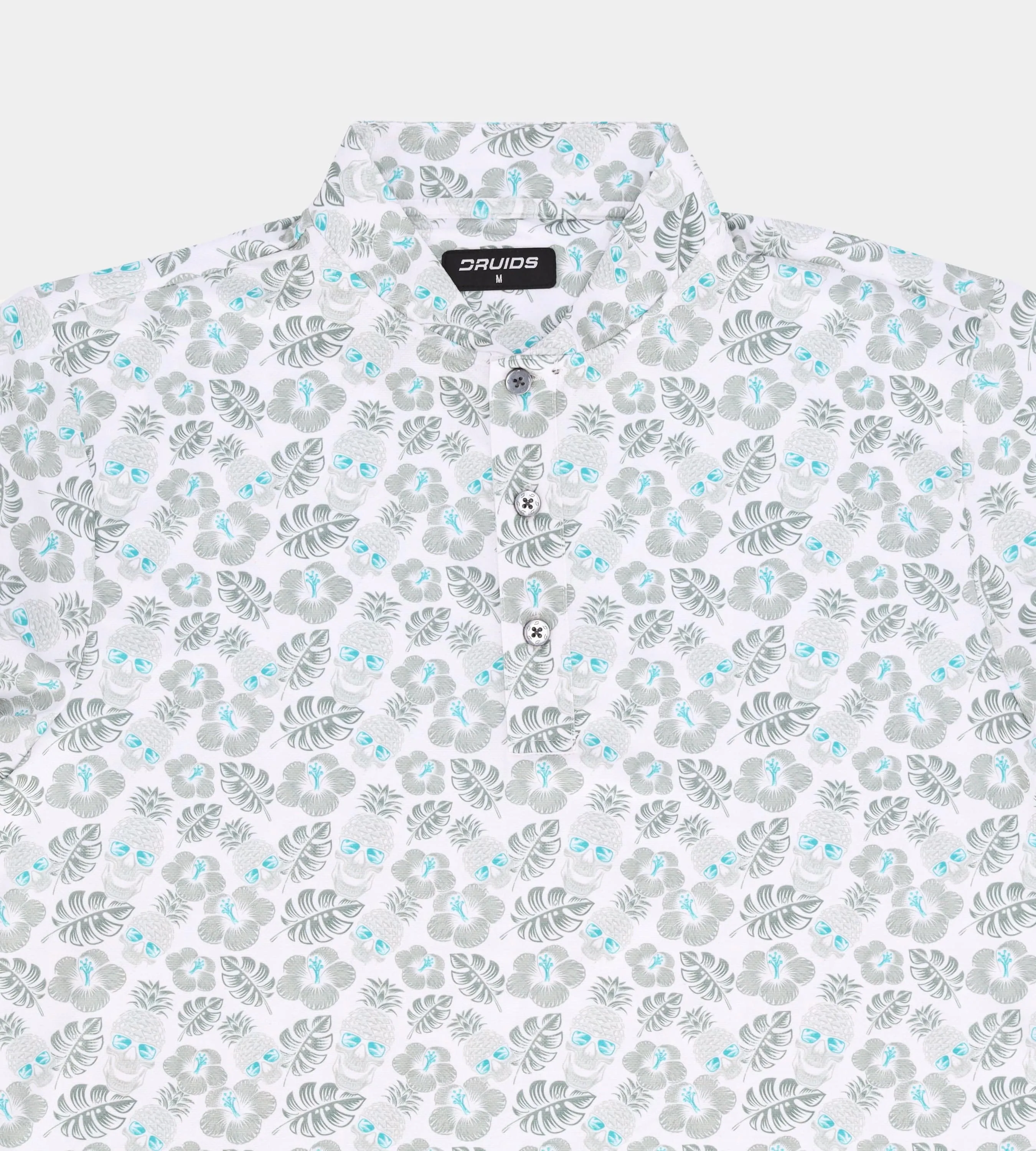 PINEAPPLE SKULLZ PRIME POLO - WHITE