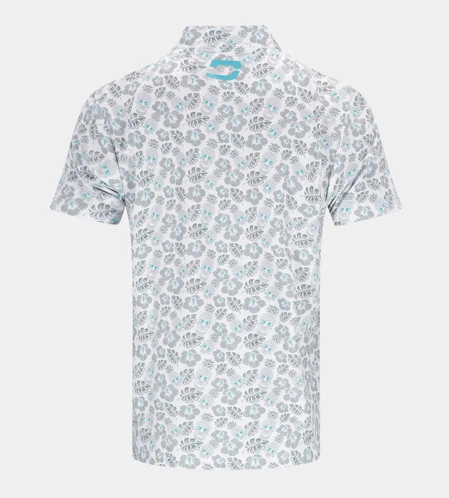 PINEAPPLE SKULLZ PRIME POLO - WHITE