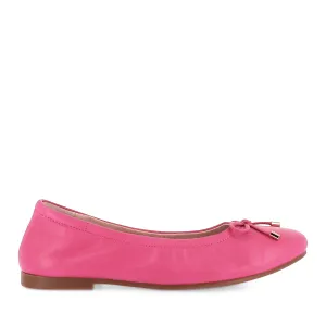 PONCHO - FUCHSIA LEATHER