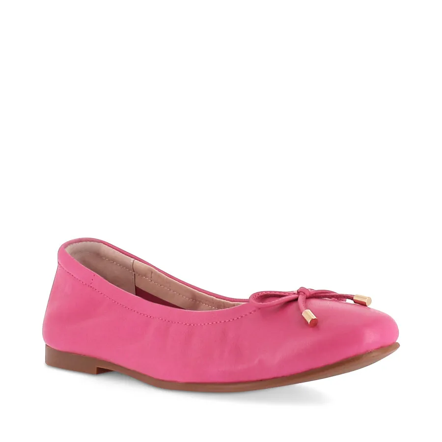 PONCHO - FUCHSIA LEATHER