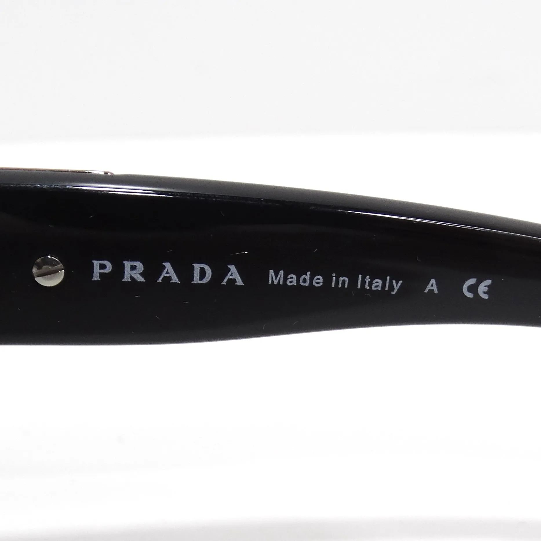 Prada 1990s Silver Tone Aviator Sunglasses