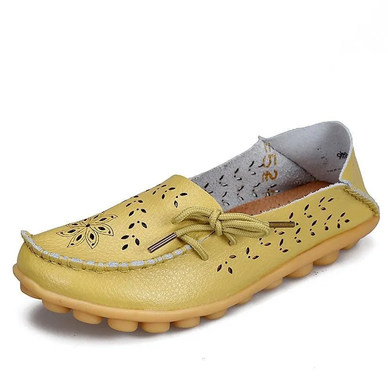 PU Leather Flats Shoes Female Loafers Women Casual Shoes