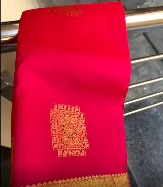 Pure Kancheepuram Handwoven Designer Silk Saree