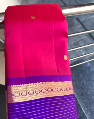 Pure Kancheepuram Handwoven Designer Silk Saree