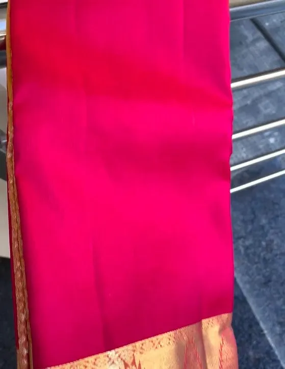 Pure Kancheepuram Handwoven Designer Silk Saree