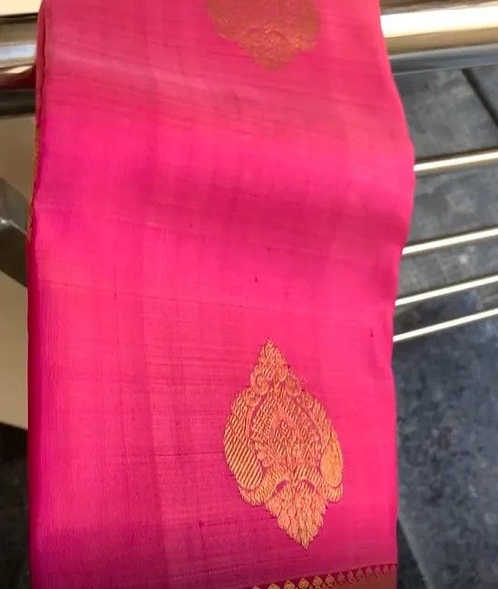 Pure Kancheepuram Handwoven Designer Silk Saree