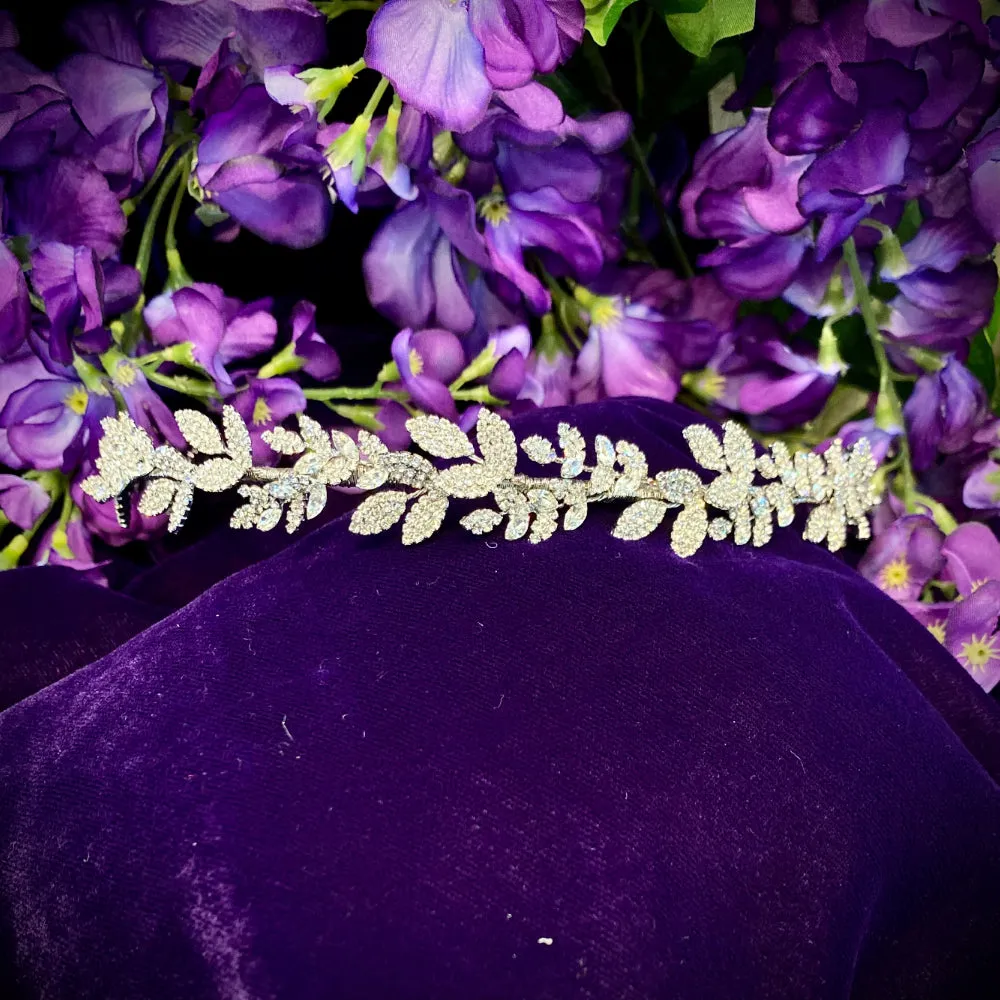 "CHLOE" Bridal Headband (Single)