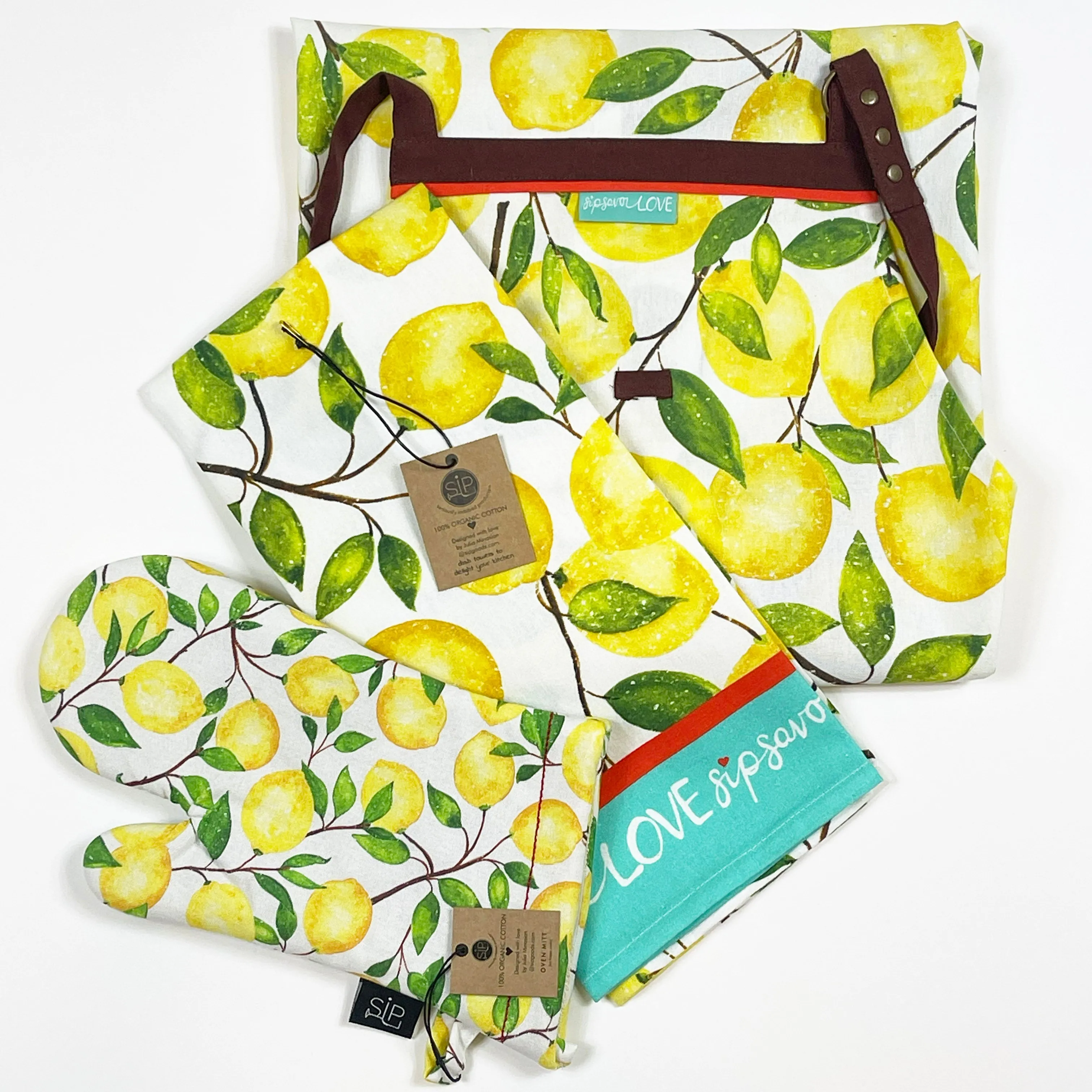 "Lemon Dance" Apron