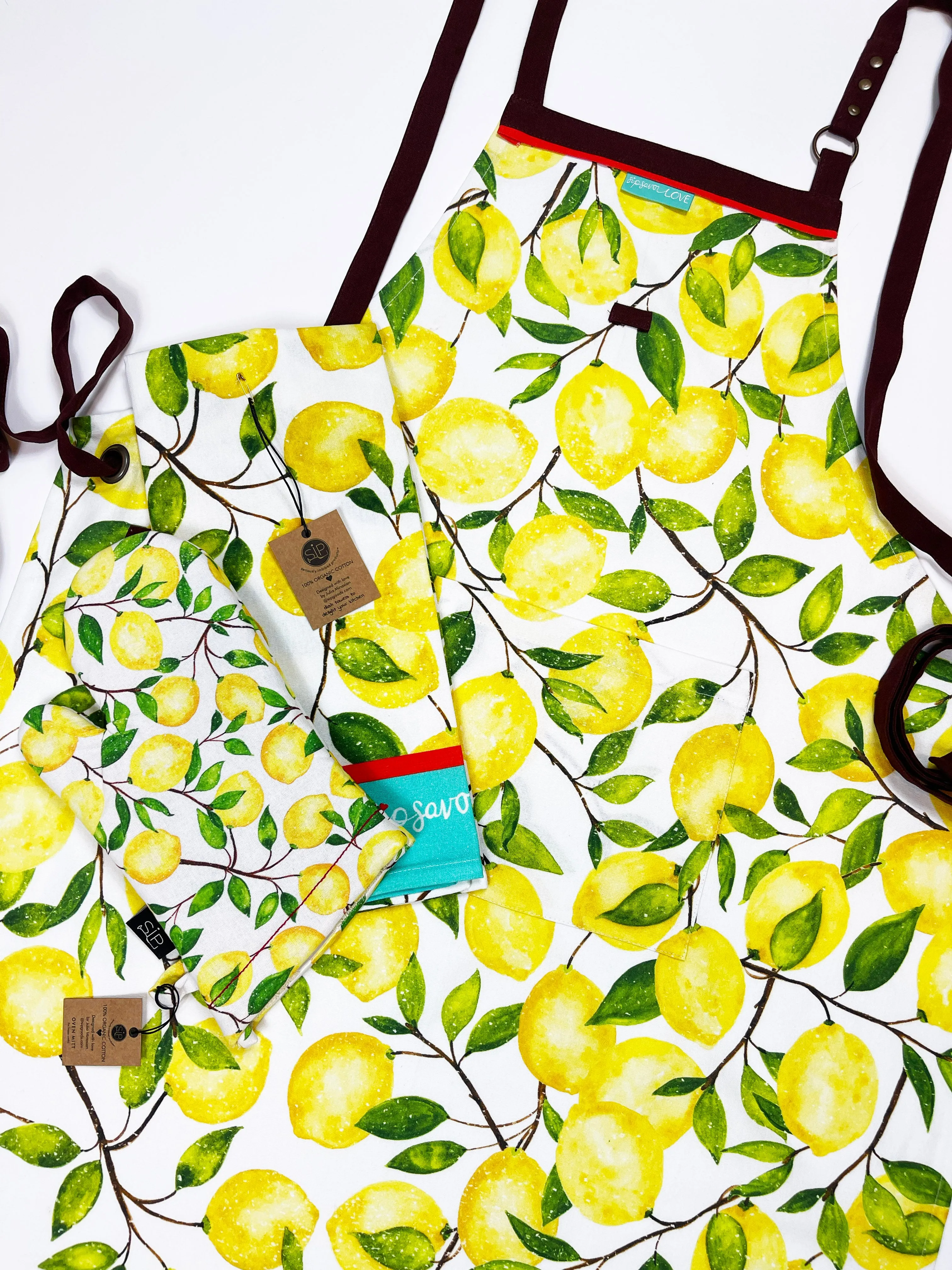 "Lemon Dance" Apron
