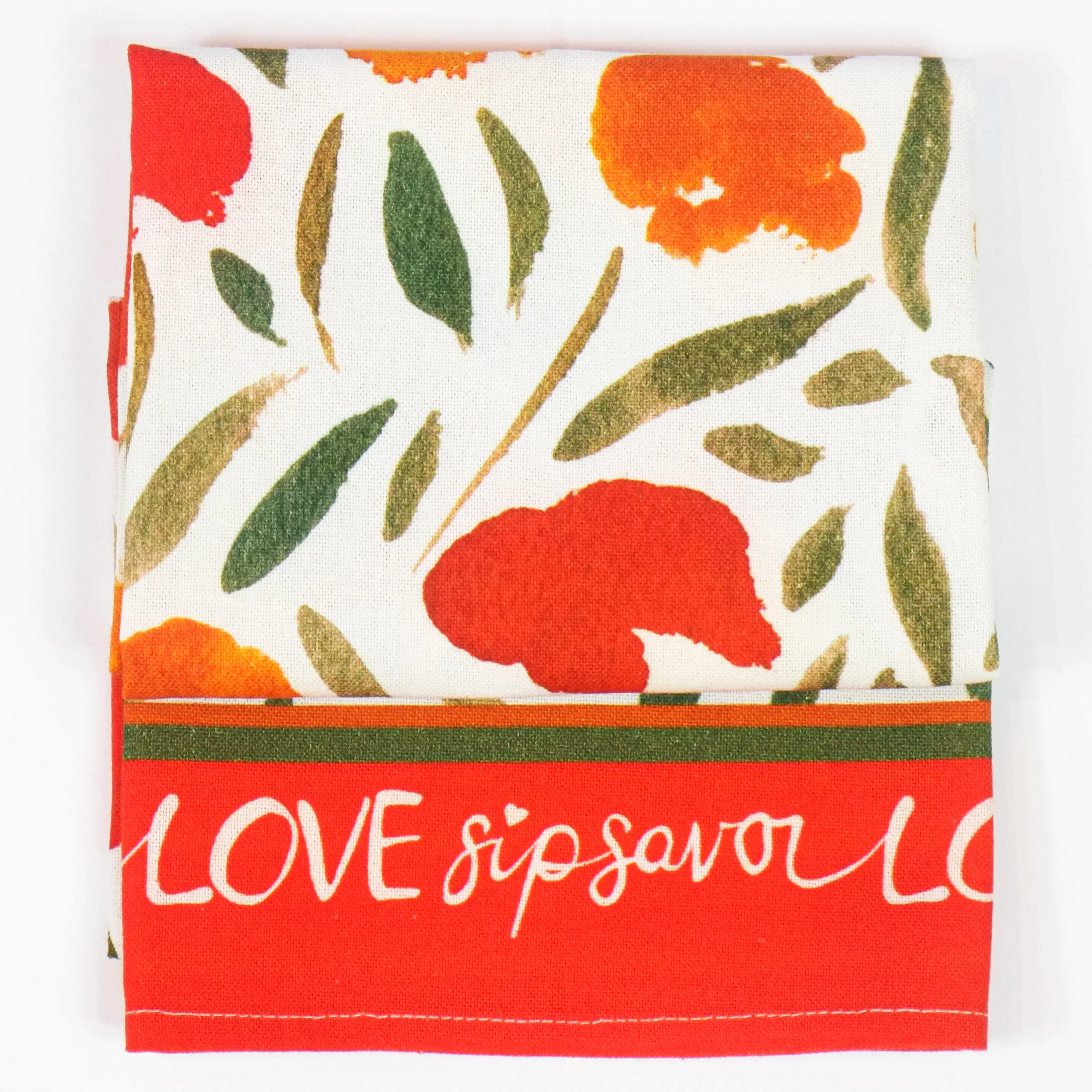 "Poppy Dance" Kitchen Towel