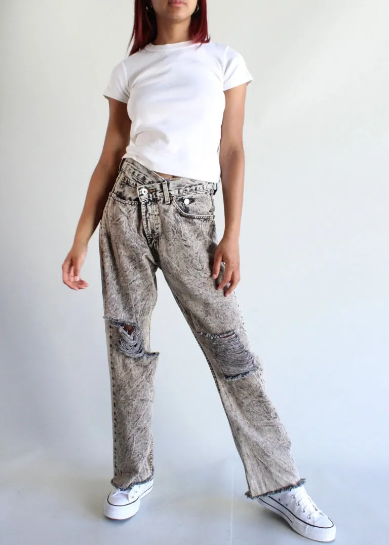 RCYCLD Levi's Cross Closure Denim