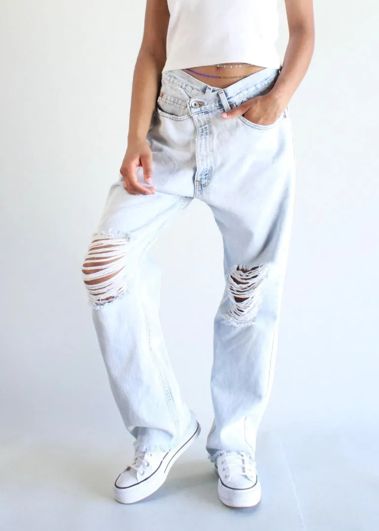 RCYCLD Levi's Cross Closure Denim
