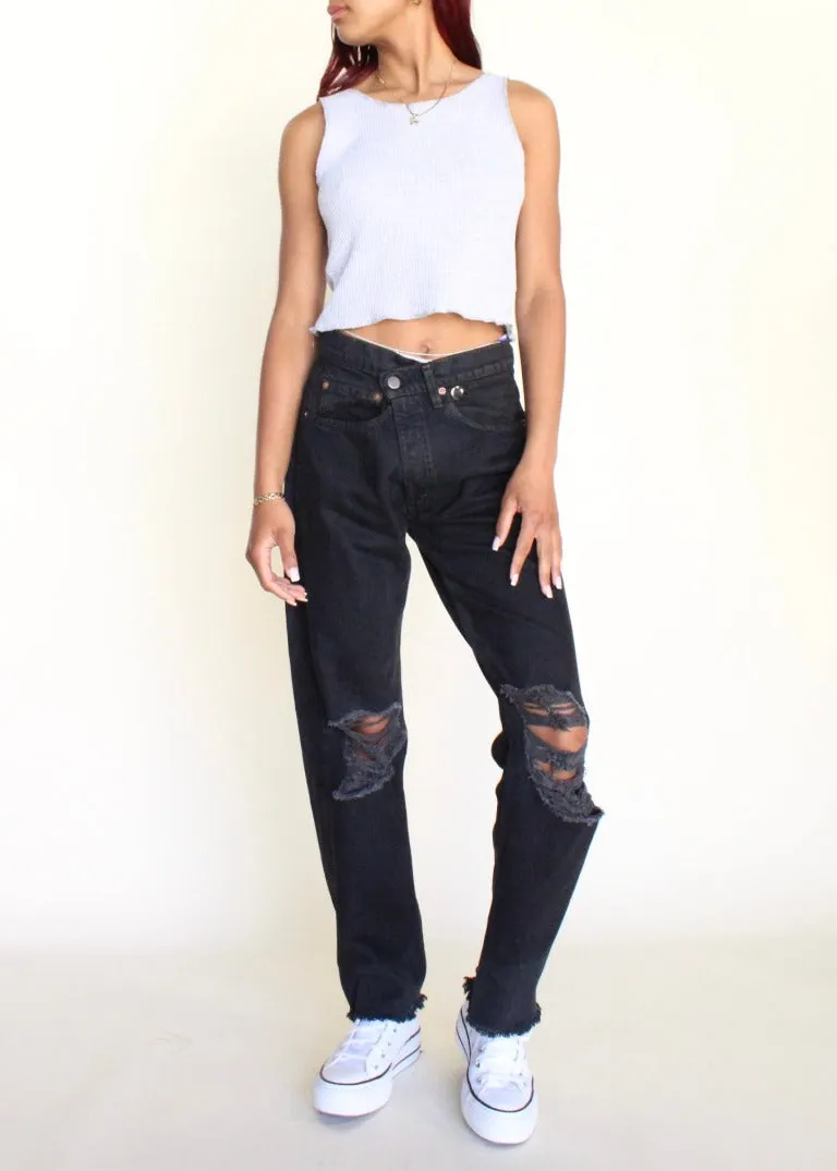 RCYCLD Levi's Cross Closure Denim