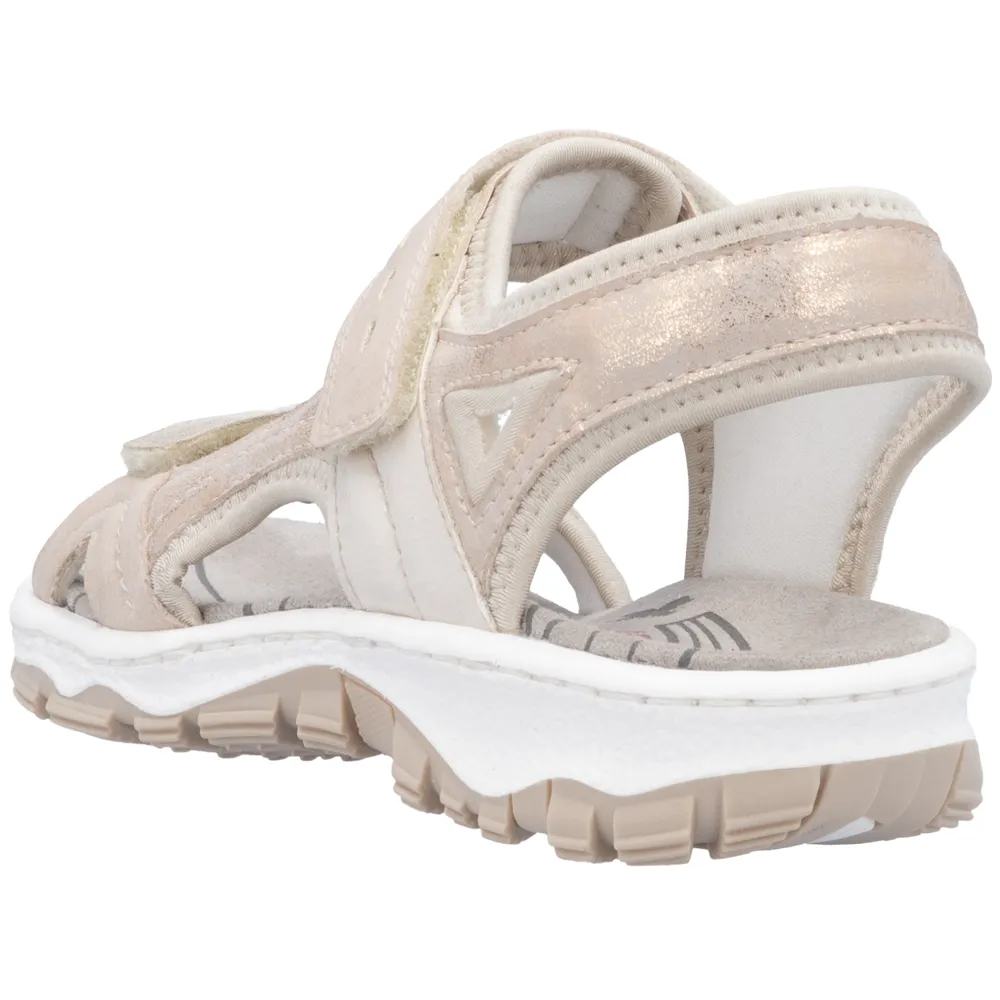 Rieker 68866-31 (Salcombe) Rose/Perlcreme Sandals