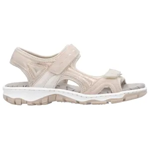 Rieker 68866-31 (Salcombe) Rose/Perlcreme Sandals