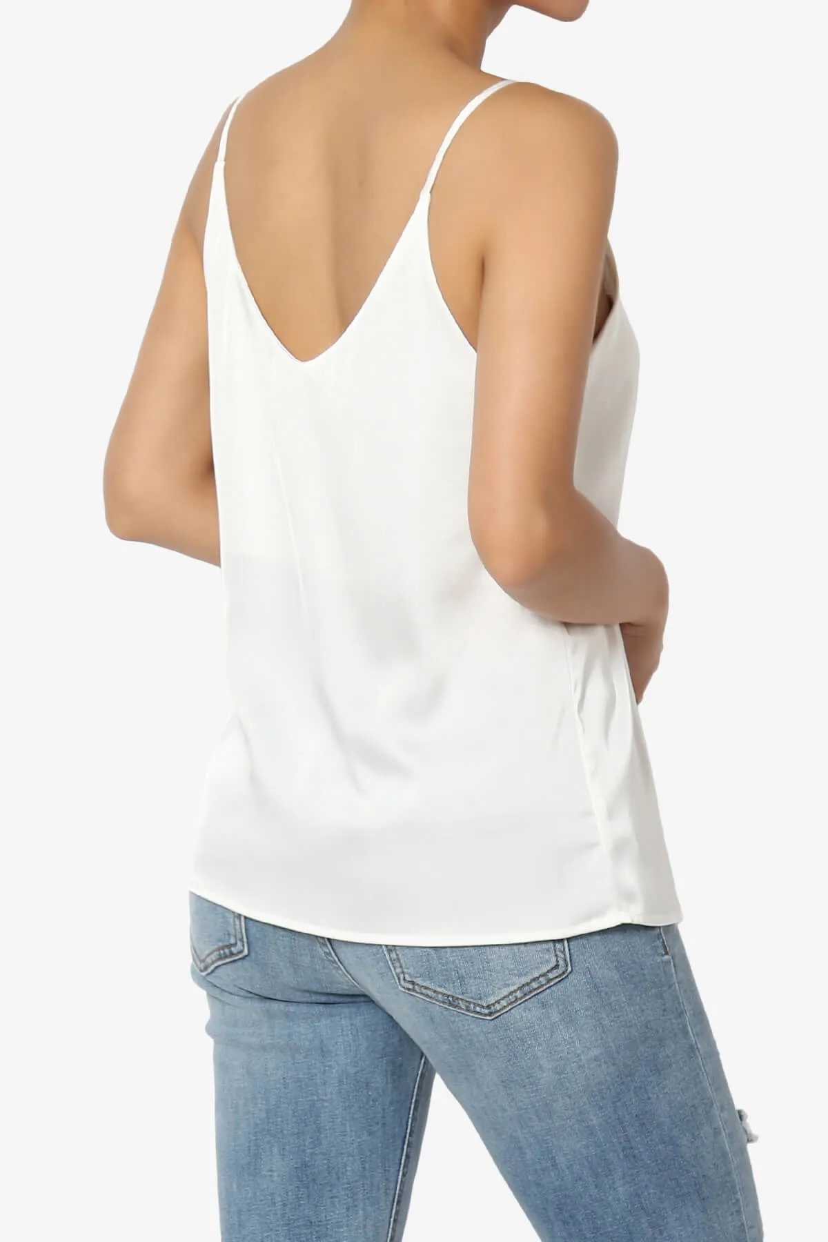 Rozlyn Silky Satin Camisole Top