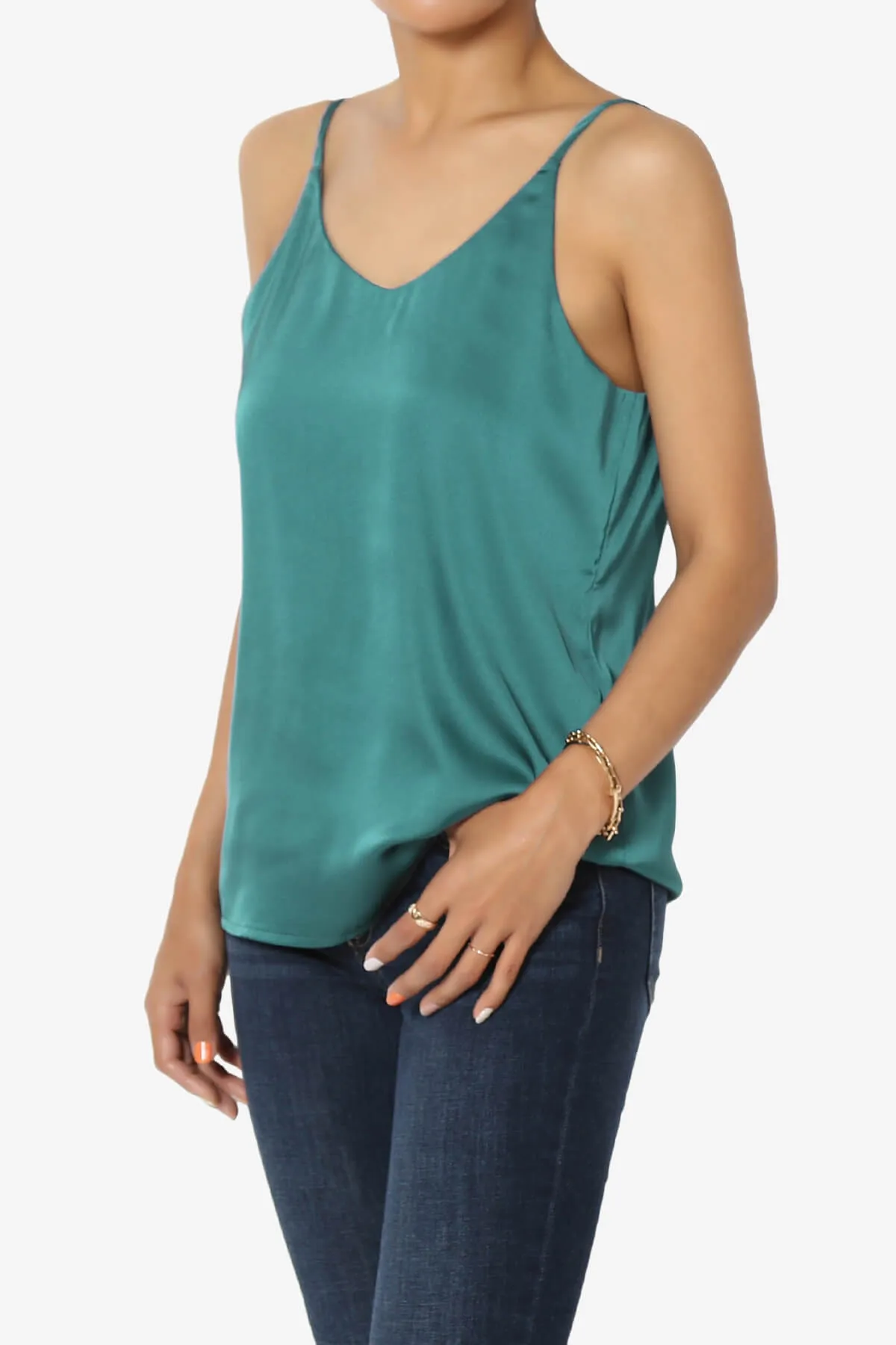 Rozlyn Silky Satin Camisole Top