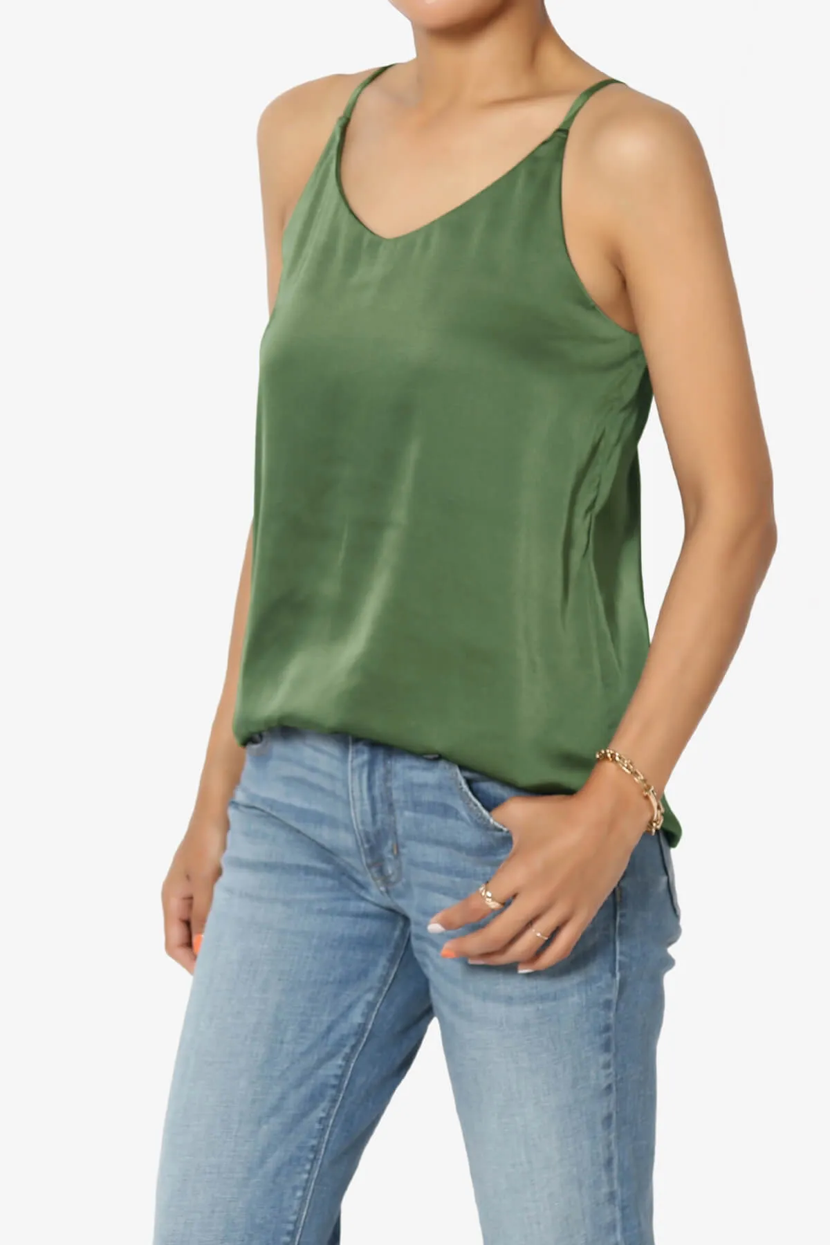 Rozlyn Silky Satin Camisole Top