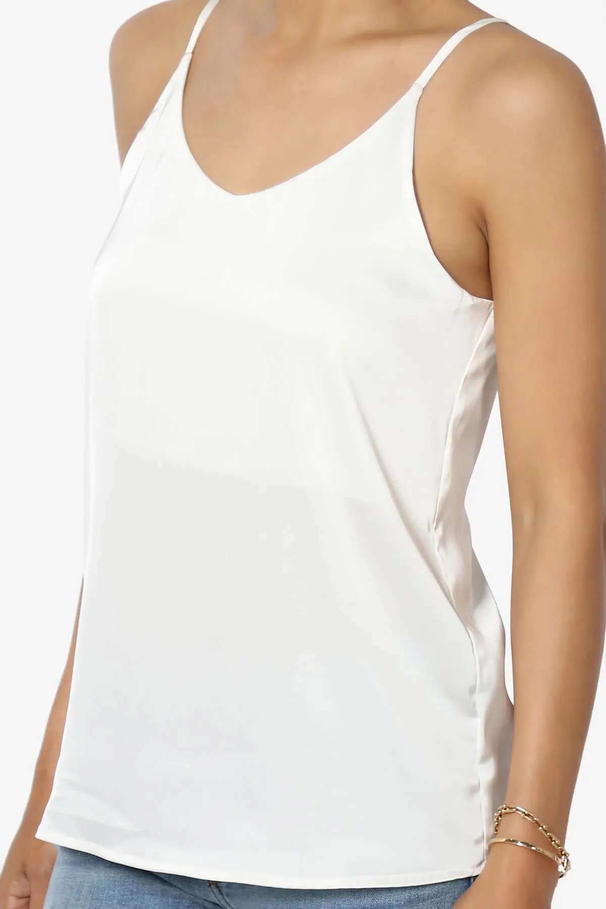 Rozlyn Silky Satin Camisole Top