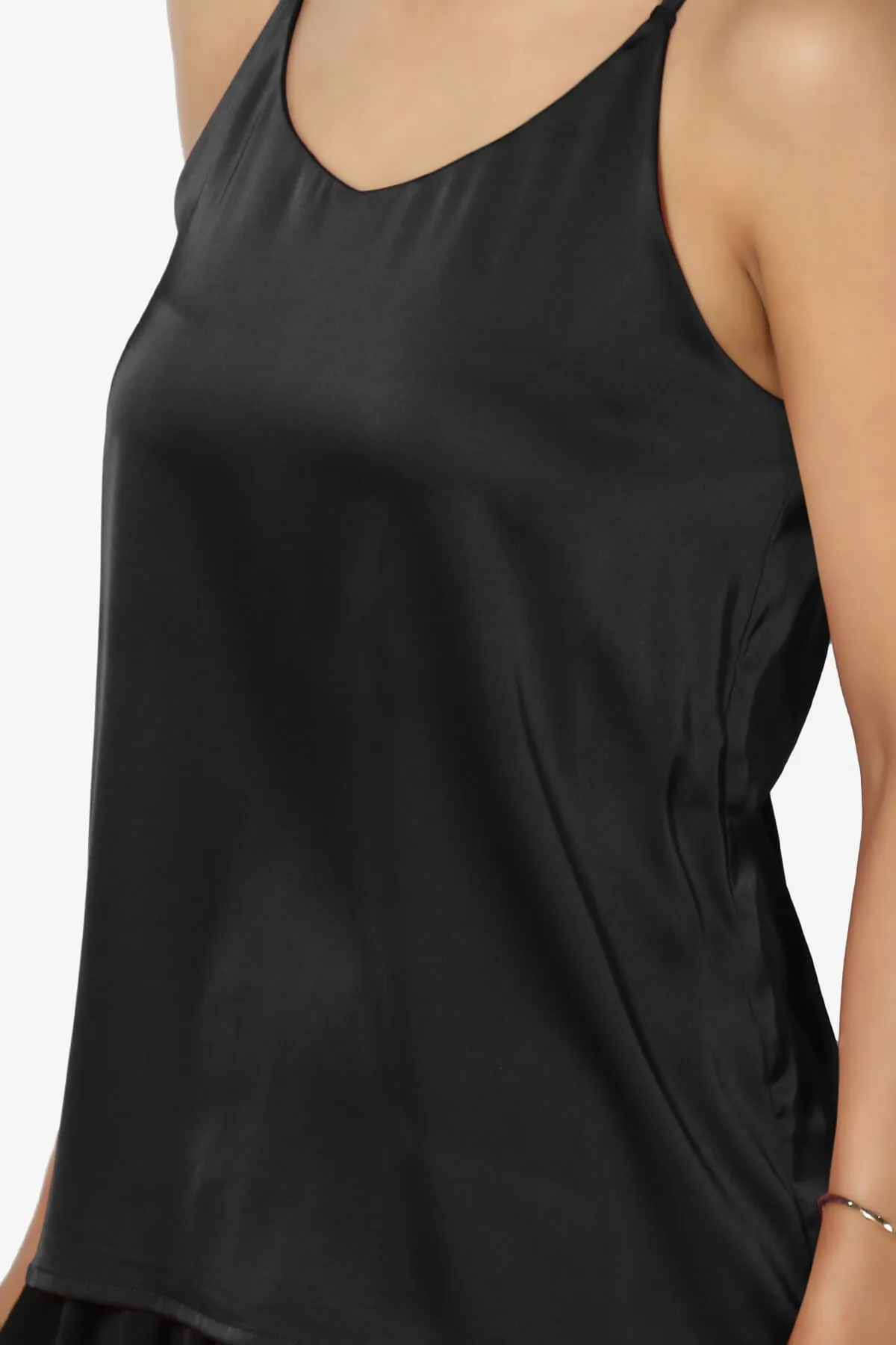 Rozlyn Silky Satin Camisole Top