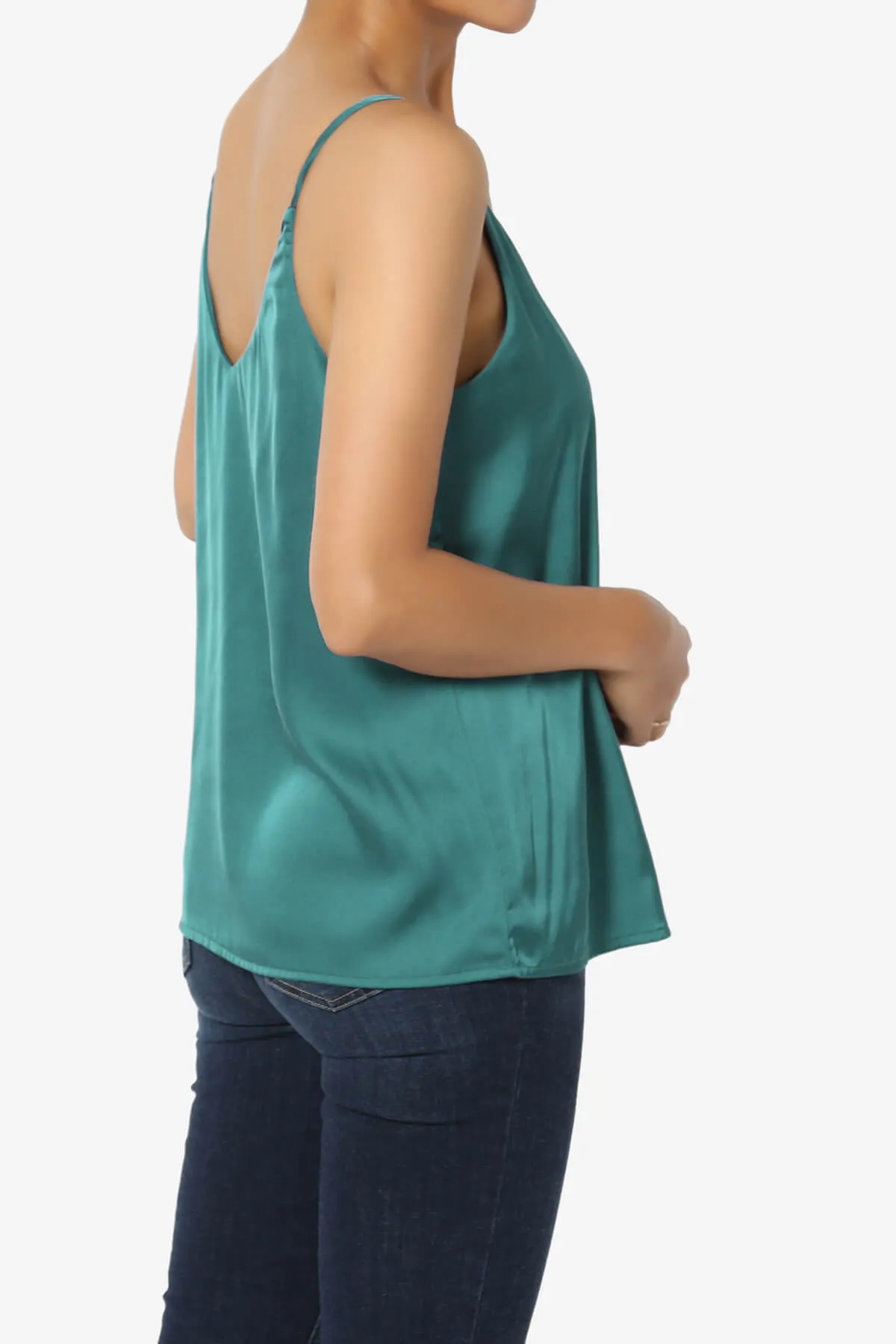 Rozlyn Silky Satin Camisole Top