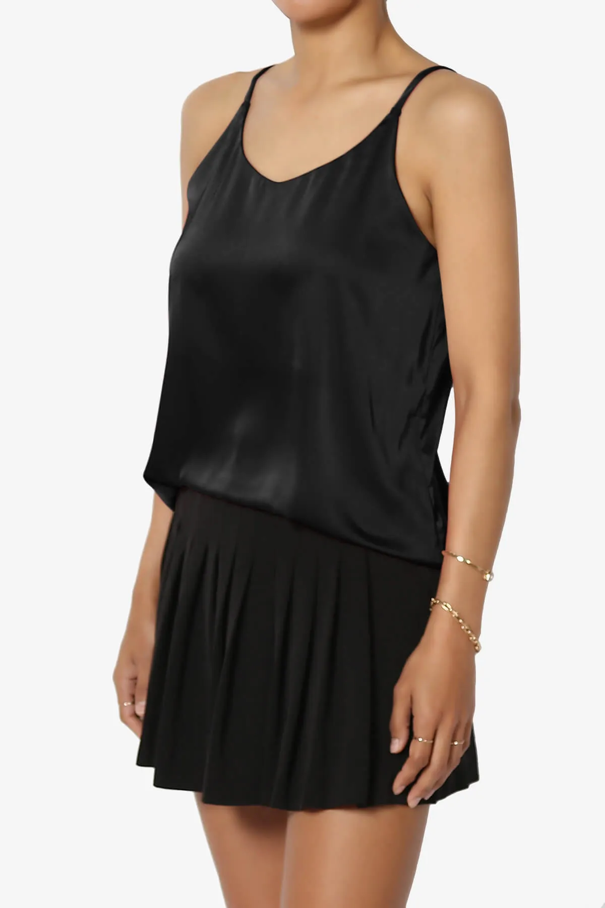 Rozlyn Silky Satin Camisole Top