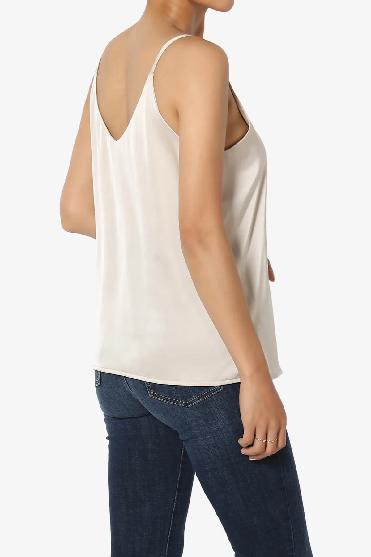 Rozlyn Silky Satin Camisole Top