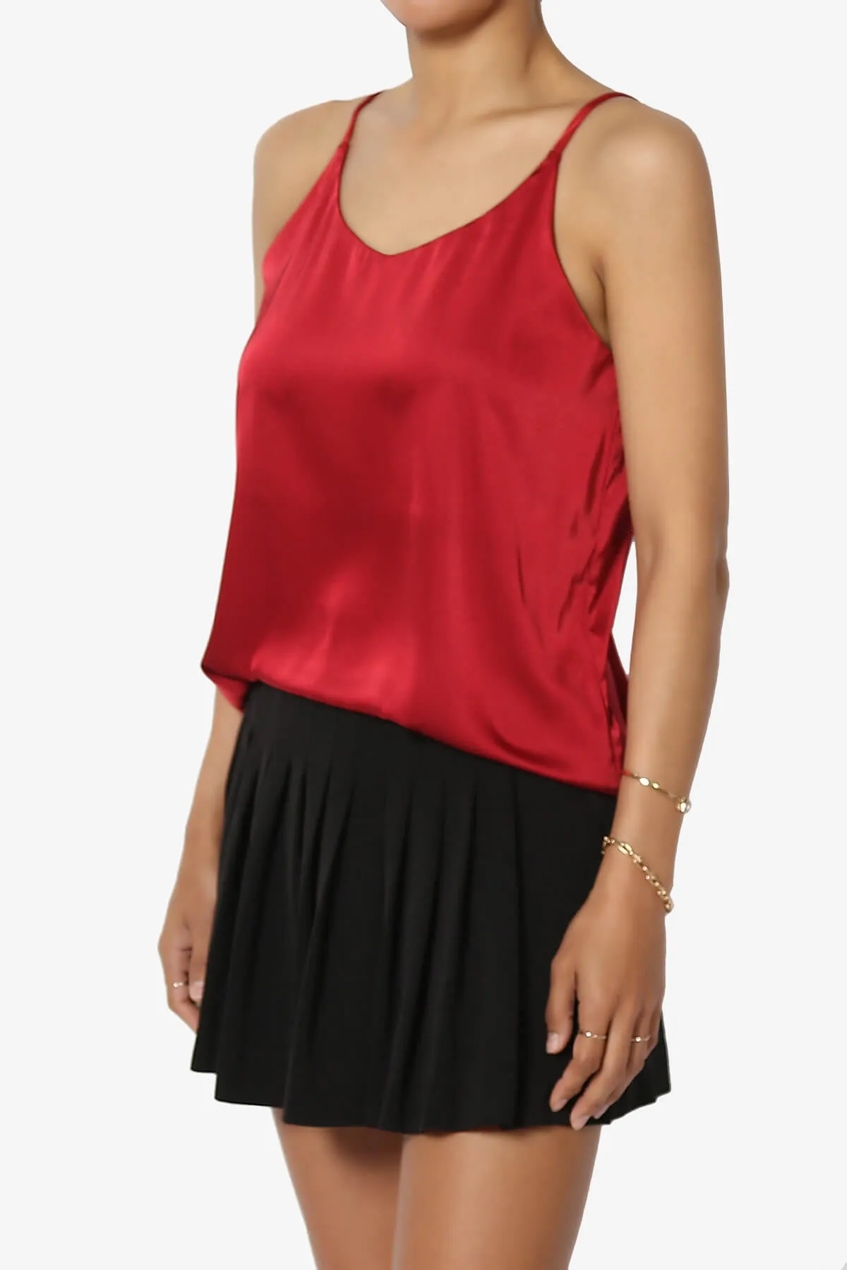 Rozlyn Silky Satin Camisole Top