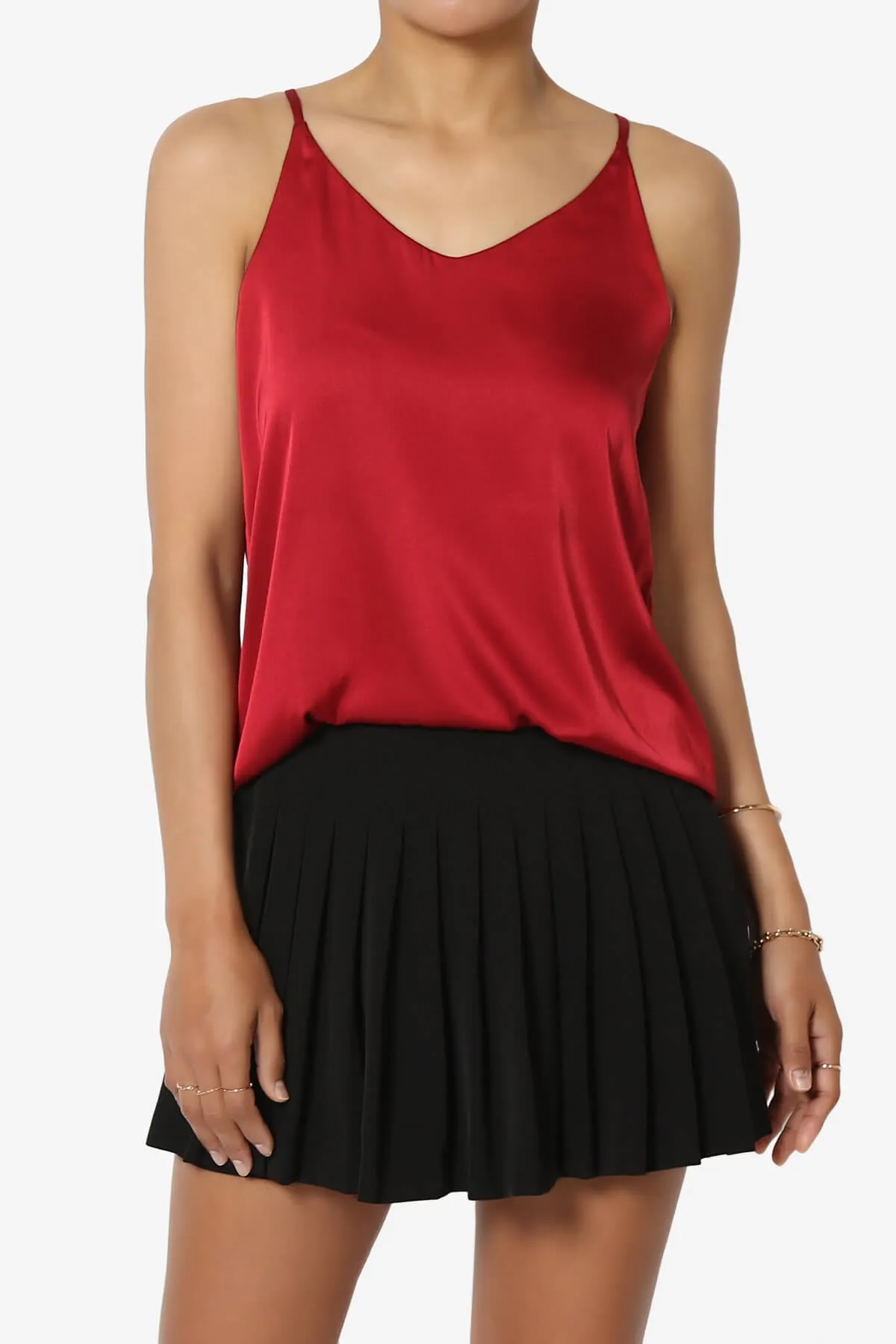 Rozlyn Silky Satin Camisole Top