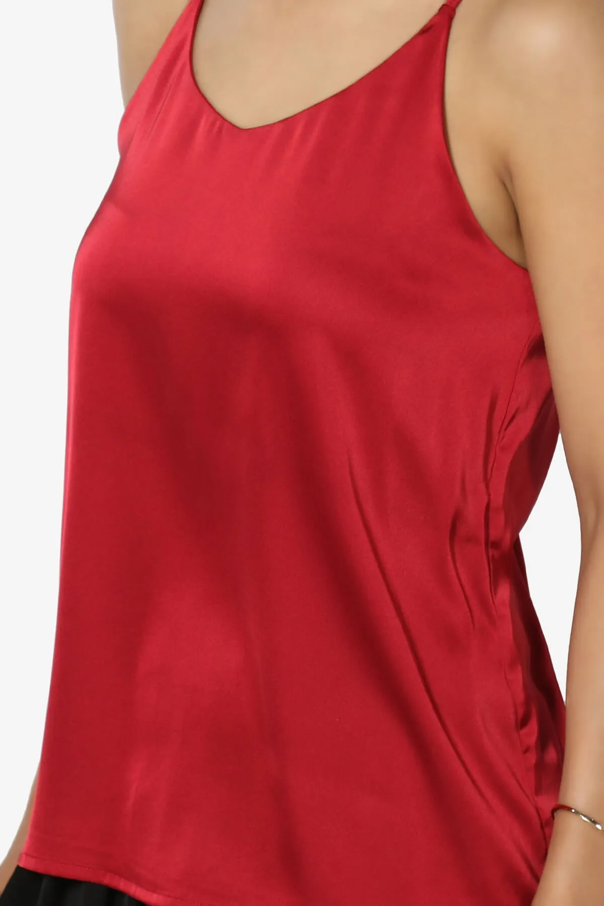 Rozlyn Silky Satin Camisole Top