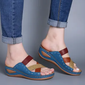 Sandals Wedges Shoes For Slippers Summer Shoes With Heels Sandals Flip Flops Beach Casual Shoes