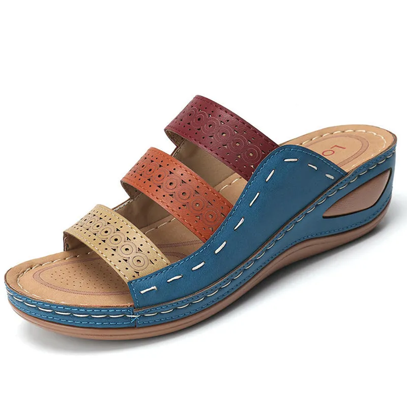 Sandals Wedges Shoes For Slippers Summer Shoes With Heels Sandals Flip Flops Beach Casual Shoes